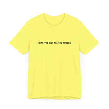 Load image into Gallery viewer, I Like The Way That He Fiddles Unisex T-Shirt with QR code