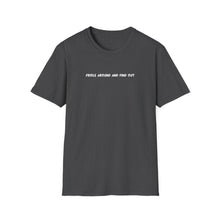 Load image into Gallery viewer, "Fiddle Around and Find Out" Graphic T-Shirt — Gothic Back Name Tee