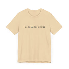 Load image into Gallery viewer, I Like The Way That He Fiddles Unisex T-Shirt with QR code