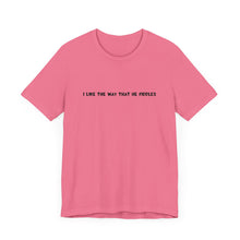 Load image into Gallery viewer, I Like The Way That He Fiddles Unisex T-Shirt with QR code