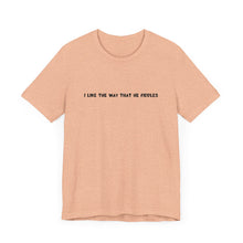 Load image into Gallery viewer, I Like The Way That He Fiddles Unisex T-Shirt with QR code