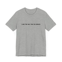 Load image into Gallery viewer, I Like The Way That He Fiddles Unisex T-Shirt with QR code