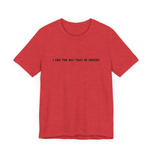 Load image into Gallery viewer, I Like The Way That He Fiddles Unisex T-Shirt with QR code
