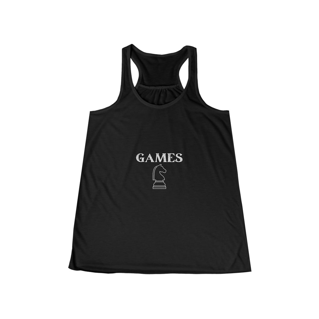 Games- Women's Flowy Racerback Tank