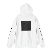 Load image into Gallery viewer, Dueling Violins hoodie with bows down both arms
