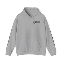 Load image into Gallery viewer, Dueling Violins hoodie with bows down both arms
