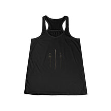 Load image into Gallery viewer, Dueling Violins- Women&#39;s Flowy Racerback Tank

