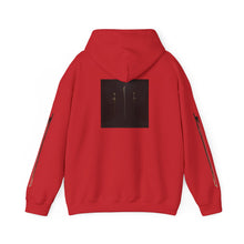 Load image into Gallery viewer, Dueling Violins hoodie with bows down both arms
