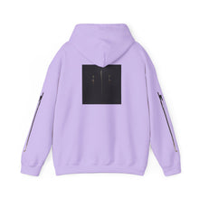 Load image into Gallery viewer, Dueling Violins hoodie with bows down both arms

