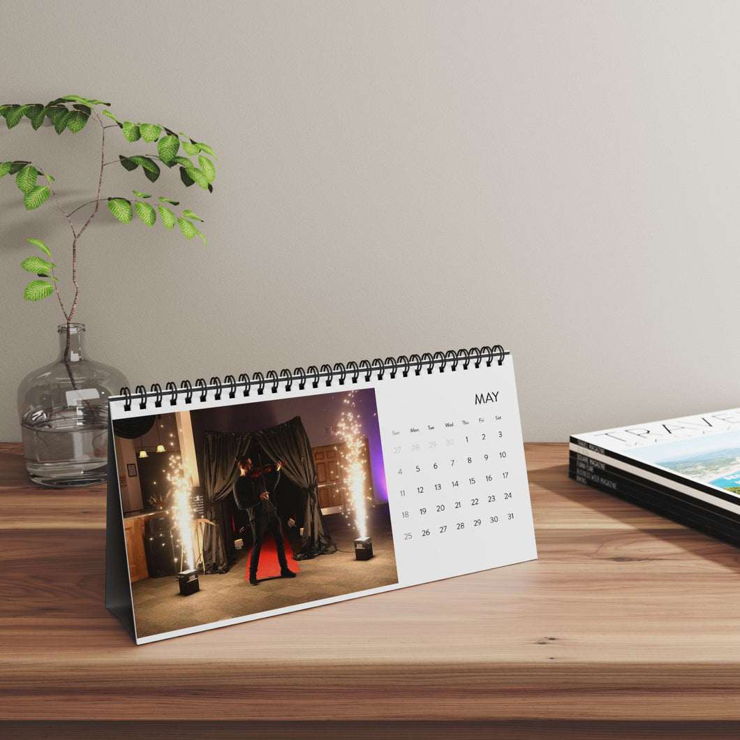 2025 Desktop Calendar - Clejan the Trap Violinist