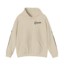 Load image into Gallery viewer, Dueling Violins hoodie with bows down both arms
