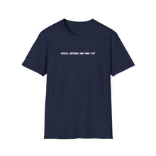 Load image into Gallery viewer, "Fiddle Around and Find Out" Graphic T-Shirt — Gothic Back Name Tee
