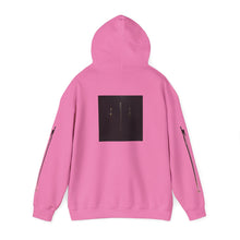 Load image into Gallery viewer, Dueling Violins hoodie with bows down both arms
