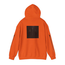 Load image into Gallery viewer, Dueling Violins hoodie with bows down both arms
