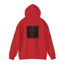 Load image into Gallery viewer, Dueling Violins hoodie with bows down both arms
