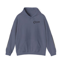 Load image into Gallery viewer, Dueling Violins hoodie with bows down both arms
