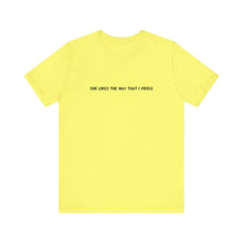 Load image into Gallery viewer, She Likes The Way That I Fiddle Unisex T-Shirt
