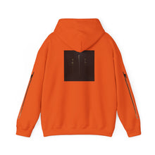 Load image into Gallery viewer, Dueling Violins hoodie with bows down both arms
