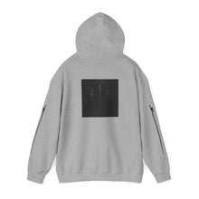Load image into Gallery viewer, Dueling Violins hoodie with bows down both arms
