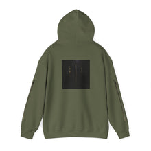 Load image into Gallery viewer, Dueling Violins hoodie with bows down both arms
